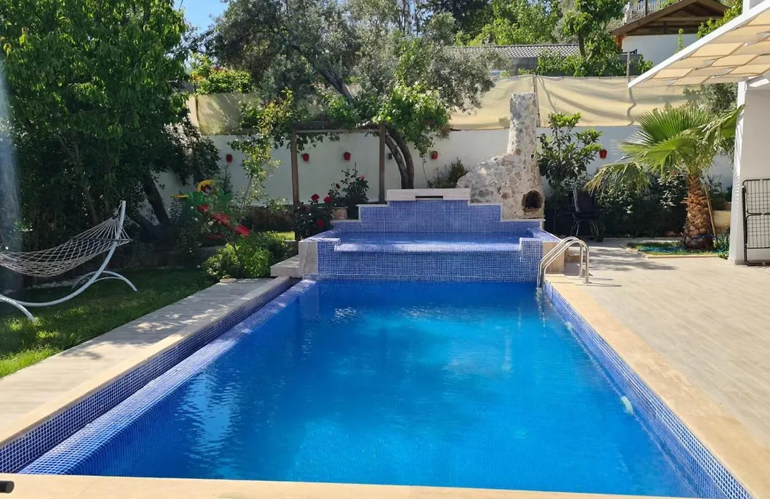 Villa With Jacuzzi And Backyard In Kalkan-1