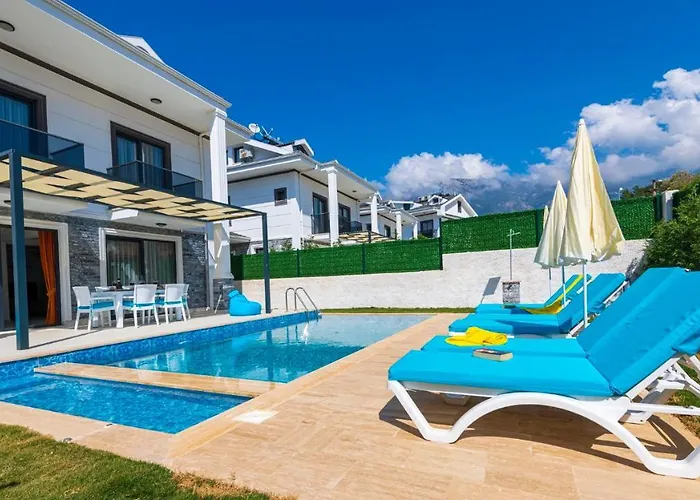 Private Hisar 2 - 4 Bedroom Holiday Villa In Hisaroenue Fethiye