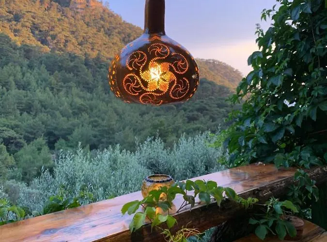 Bamboo Bungalow With Sea View In Kabak Bay, Oeluedeniz Fethiye